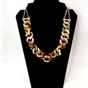 Marc By Marc Jacobs Jewelry - MARC JACOBS~tortoise link~STATEMENT NECKLACE Marc By Marc Jacobs Jewelry - MARC JACOBS~tortoise link~STATEMENT NECKLACE